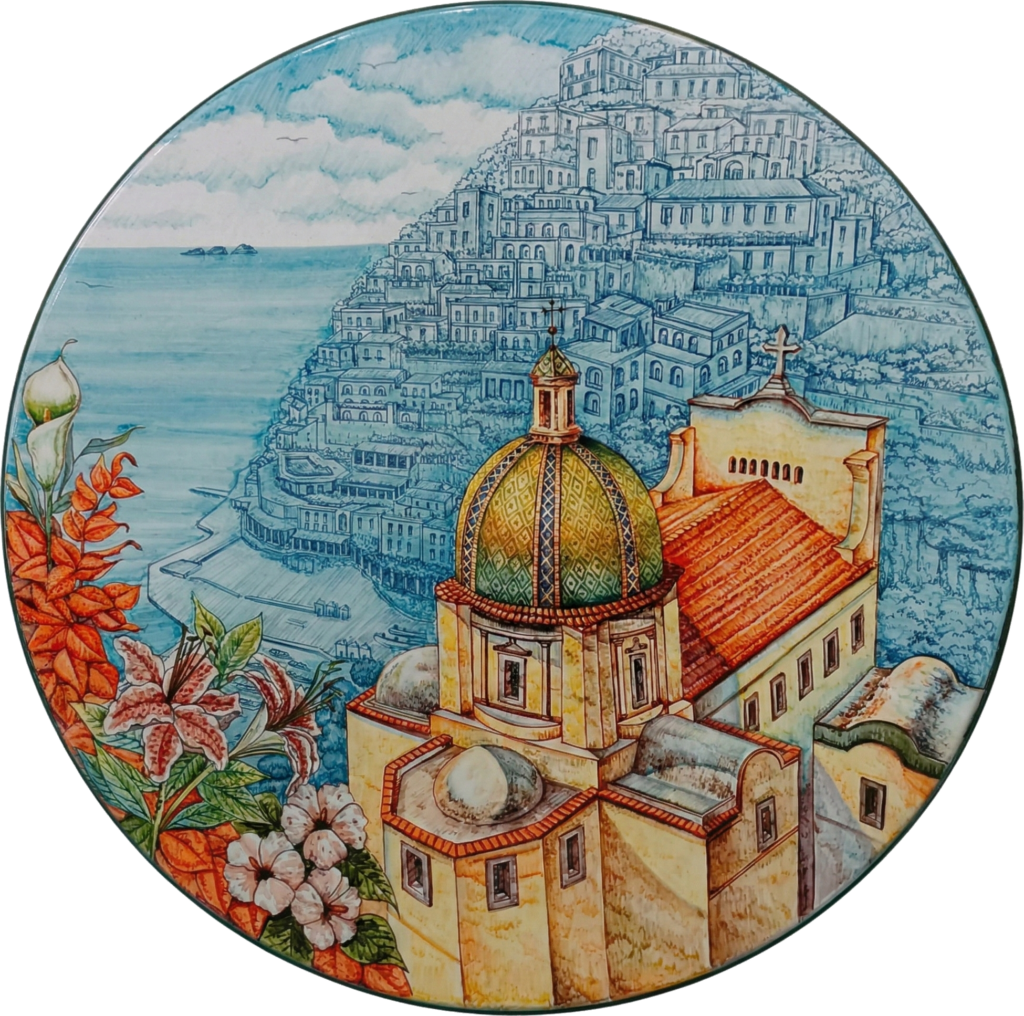 Tavolo in pietra lavica Positano