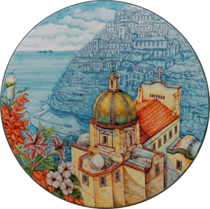 Tavolo in pietra lavica Positano