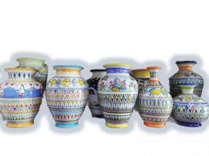 Vaso decorati a mano